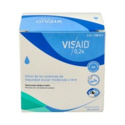 Visaid 0,2% gotas oculares estériles 0,4ml x 30uds