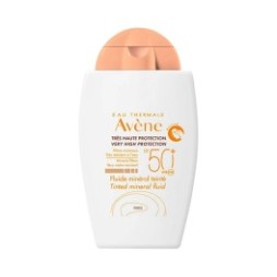 Avène Solar Fluido Mineral Color SPF50+ 40ml