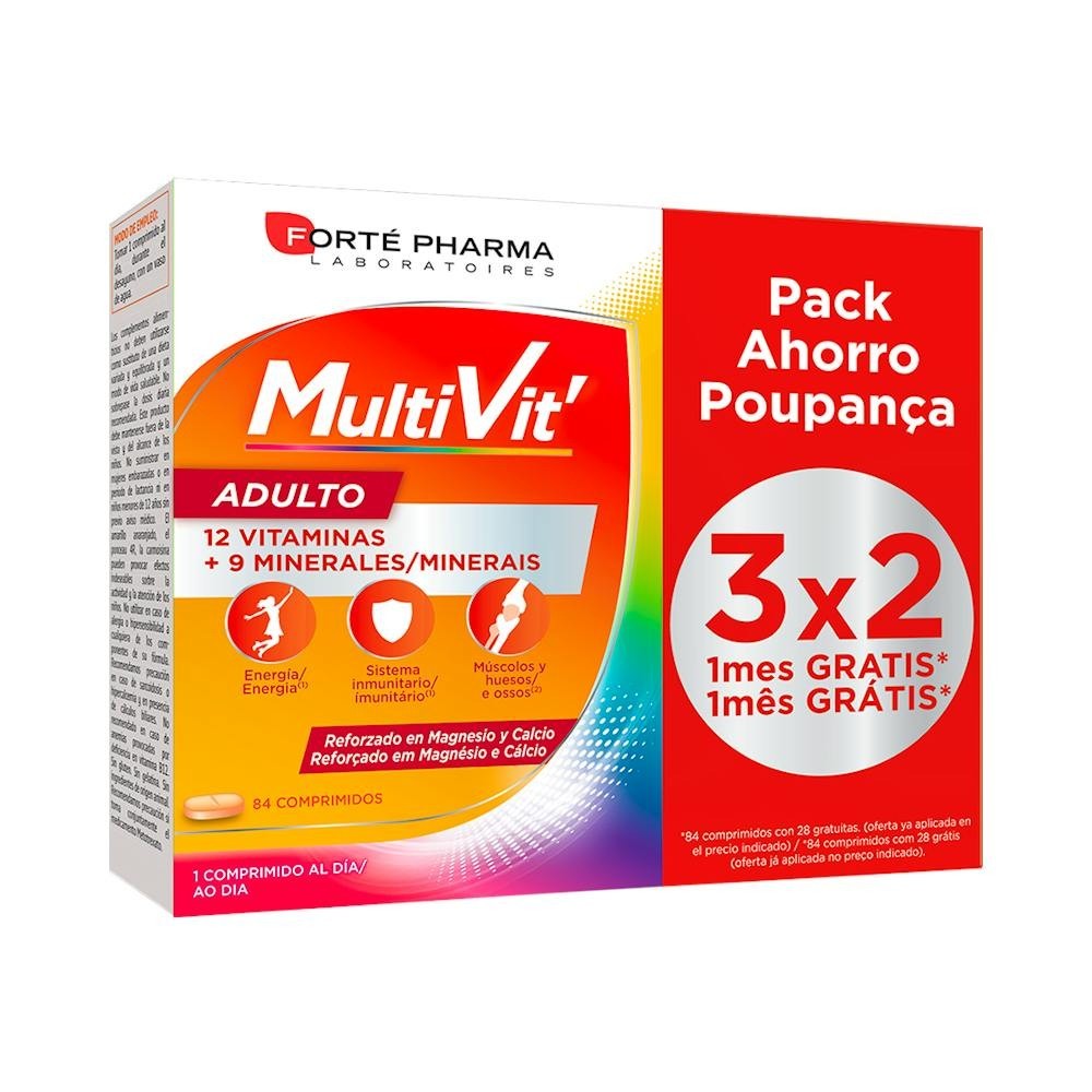 Forté Pharma Multivit Adulto 84comp