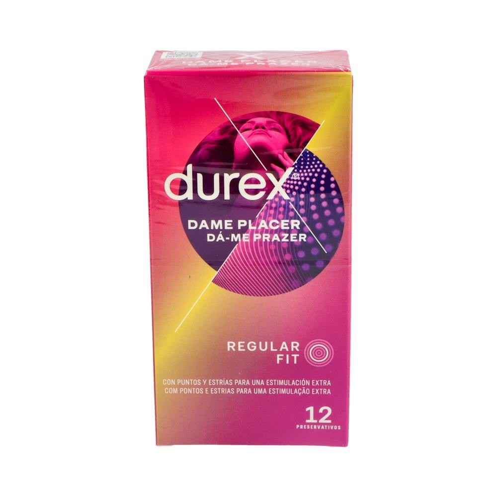 Durex Dame Placer Preservativos 12uds