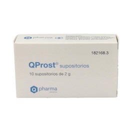Q-Pharma Qprost Supositorios 10uds