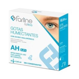 Farline Gotas Humectantes AH 0,2% 20x0,4ml