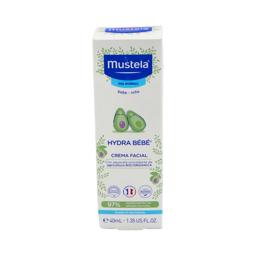 Mustela Hydra Bebé Crema Facial con Aguacate BIO 40ml