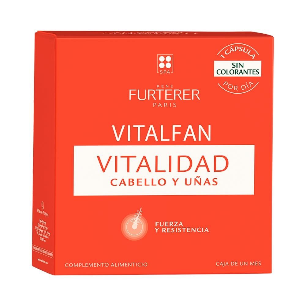 René Furterer Vitalfan Vitalidad Cabello y Uñas 30caps