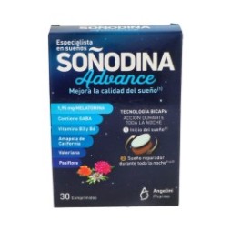 Angelini Natura Soñodina 30 Comprimidos Bicapa