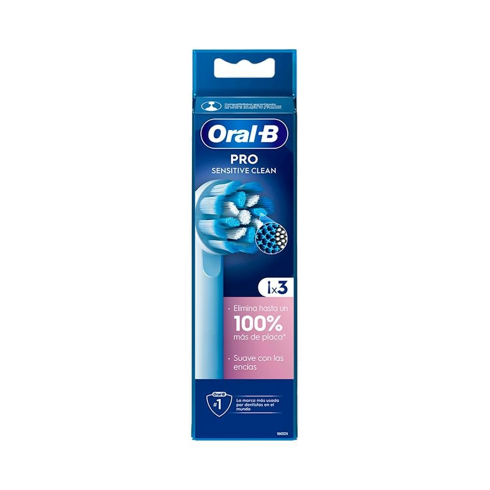 Oral-B Pro Sensitive Clean Recambio 3uds