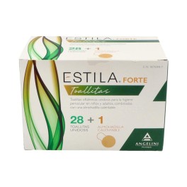 Estila Forte Toallitas 28 Toallitas + Almohadilla