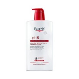 Eucerin Loción Ultraligera Hidratante Corporal pH5 1000ml