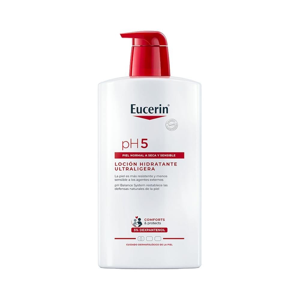 Eucerin Loción Ultraligera Hidratante Corporal pH5 1000ml