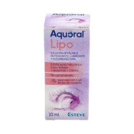 Aquoral Lipo Solución Oftálmica Lubricante Antioxidante 10ml
