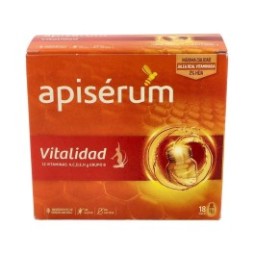 Apisérum Vitalidad 18 viales