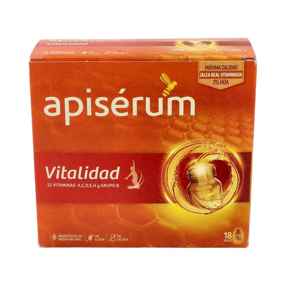 Apisérum Vitalidad 18 viales