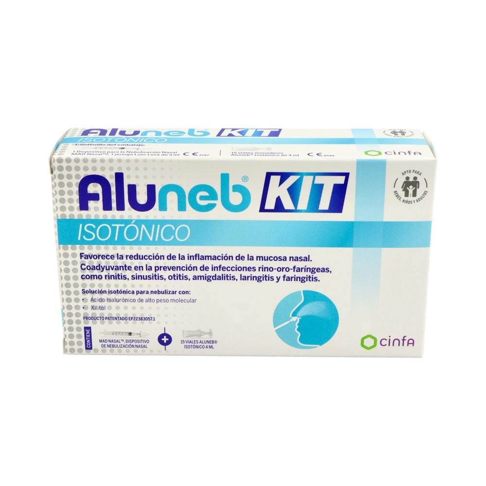 Cinfa Aluneb Isotonico  Kit 15 Viales 4 Ml + 1 Dispositivo
