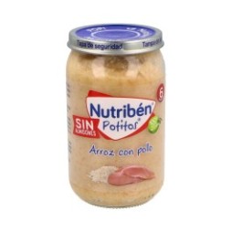 Nutriben Pollo Con Arroz Potito 235 G