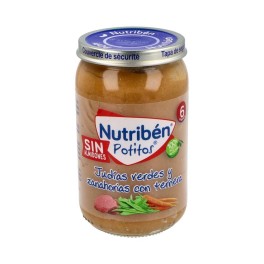 Nutriben Potito Ternera con Judias Verdes y Zanahoria 235Gr