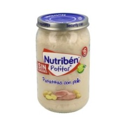 Nutriben Potito Pollo Con Patatitas 235Gr
