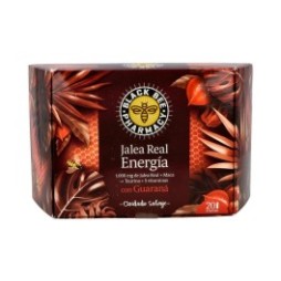 Black Bee Jalea Real Energía Guaraná 20 Ampollas