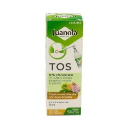 Juanola Tos Spray Bucal Miel Mentolada 20ml