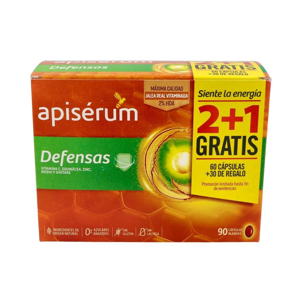 Apisérum Pack Defensas 3 meses 90caps