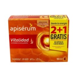 Apisérum Pack Vitalidad 3 meses 90caps
