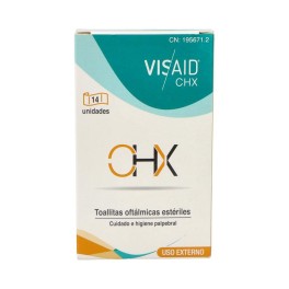 Visual Toallitas Oftálmicas Estériles Visaid Chx 14 Unidades