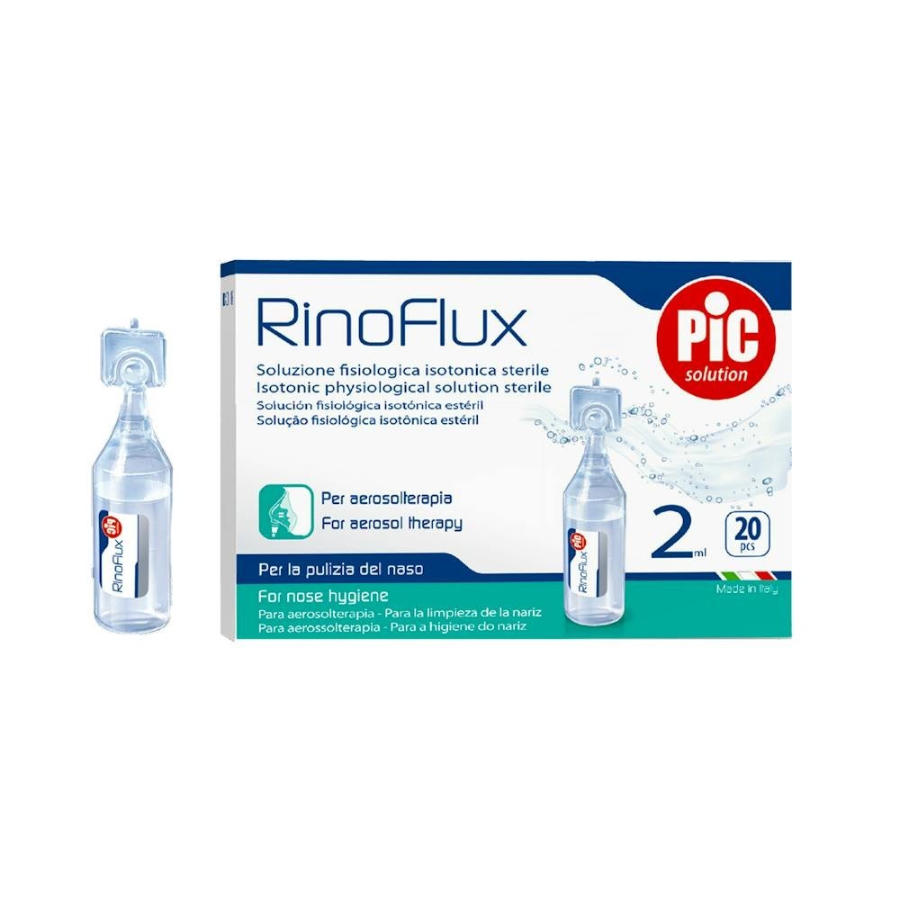 Pic Solution Solución Fisiológica Rinoflux 2 Ml 20 Ud