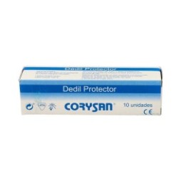 Corysan dedil látex T-6 10uds