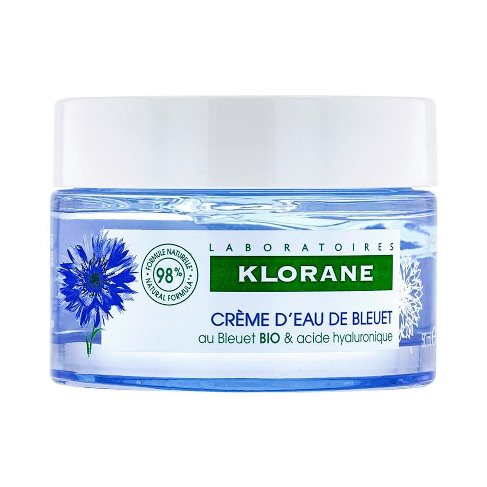 Klorane Gel Crema Hidratante Repulpante 24h Aciano BIO + Ácido Hialurónico  50ml