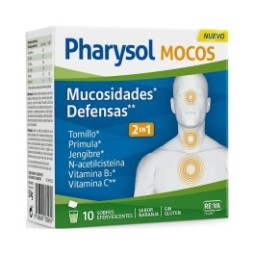 Pharysol Sobres Efervescentes Mucosidades Y Defensas 10 Sobres