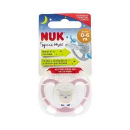 Nuk Chupete Silicona Space Night 0-6M 1ud