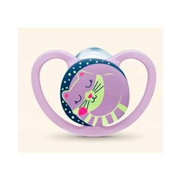 Nuk Chupete Silicona Space Night 18-36M 1ud
