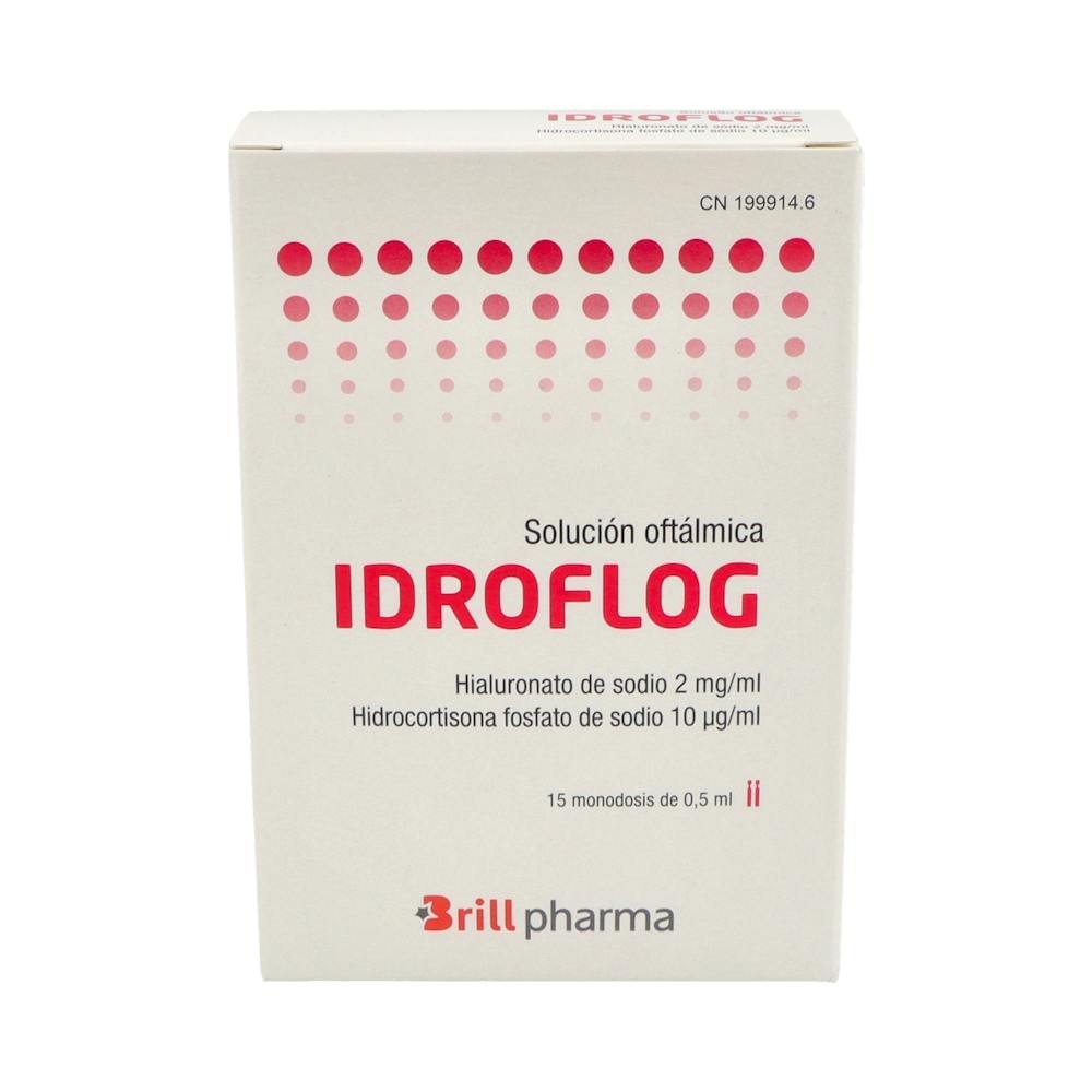 Idroflog Solución Oftálmica 15x0,5ml