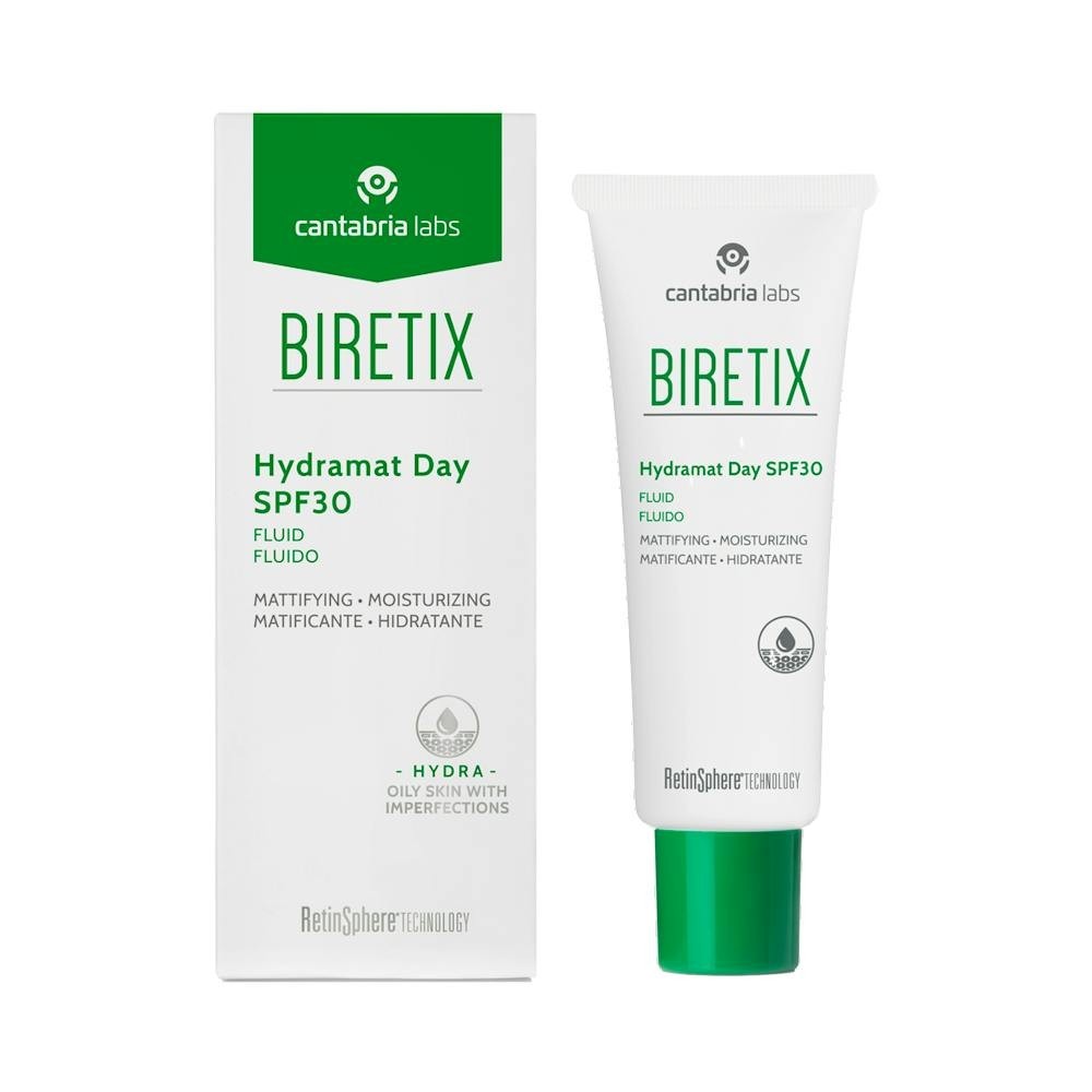 Biretix Hydramat Day SPF30 Fluido Matificante Hidratante 50ml