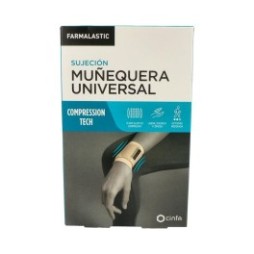 Farmalastic Innova muñequera velcro talla grande beige 1ud