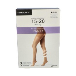 Farmalastic Pantimedia Compresión Ligera Camel Talla M