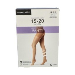 Farmalastic Pantimedia Compresión Ligera Camel Talla M