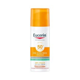Eucerin Sun Oil Control Tinted Dry Touch Gel-Crema Tono Medio SPF50+ 50ml