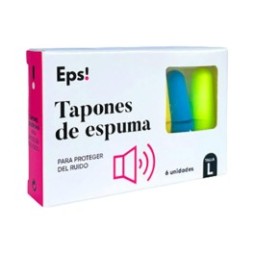 Deiters Eps! Tapones de Espuma T. L 6uds