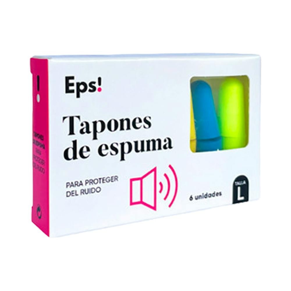 Deiters Eps! Tapones de Espuma T. L 6uds