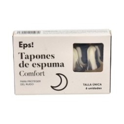 Deiters Eps! Tapones de Espuma Comfort 6uds