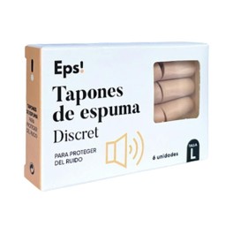 Deiters Eps! Tapones de Espuma Discret T.L 6uds