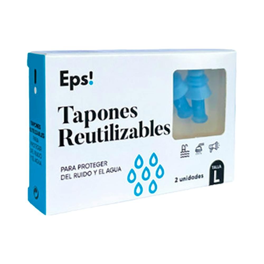 Deiters Eps! Tapones Reutilizables T. S 2uds