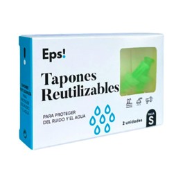 Deiters Eps! Tapones Reutilizables T. L 2uds