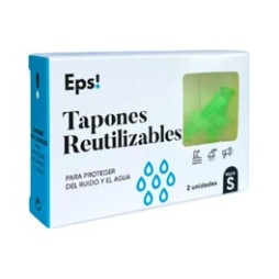 Deiters Eps! Tapones Reutilizables T. L 2uds