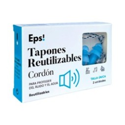 Deiters Eps! Tapones Reutilizables cordón 2uds