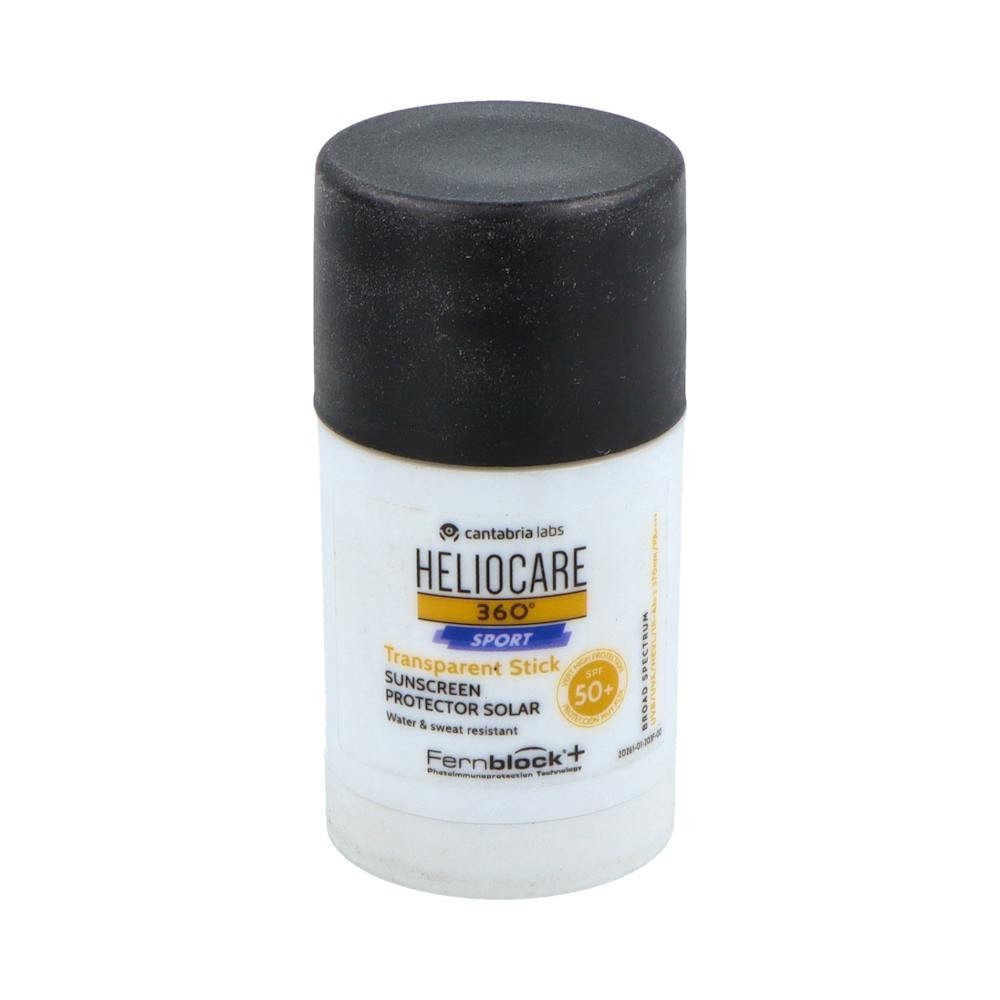 Heliocare 360º Sport Transparent Stick Protector Solar SPF50+ 25g