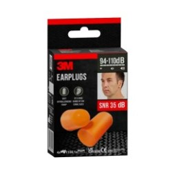 3M Tapones Oídos Poliuretano 4 pares