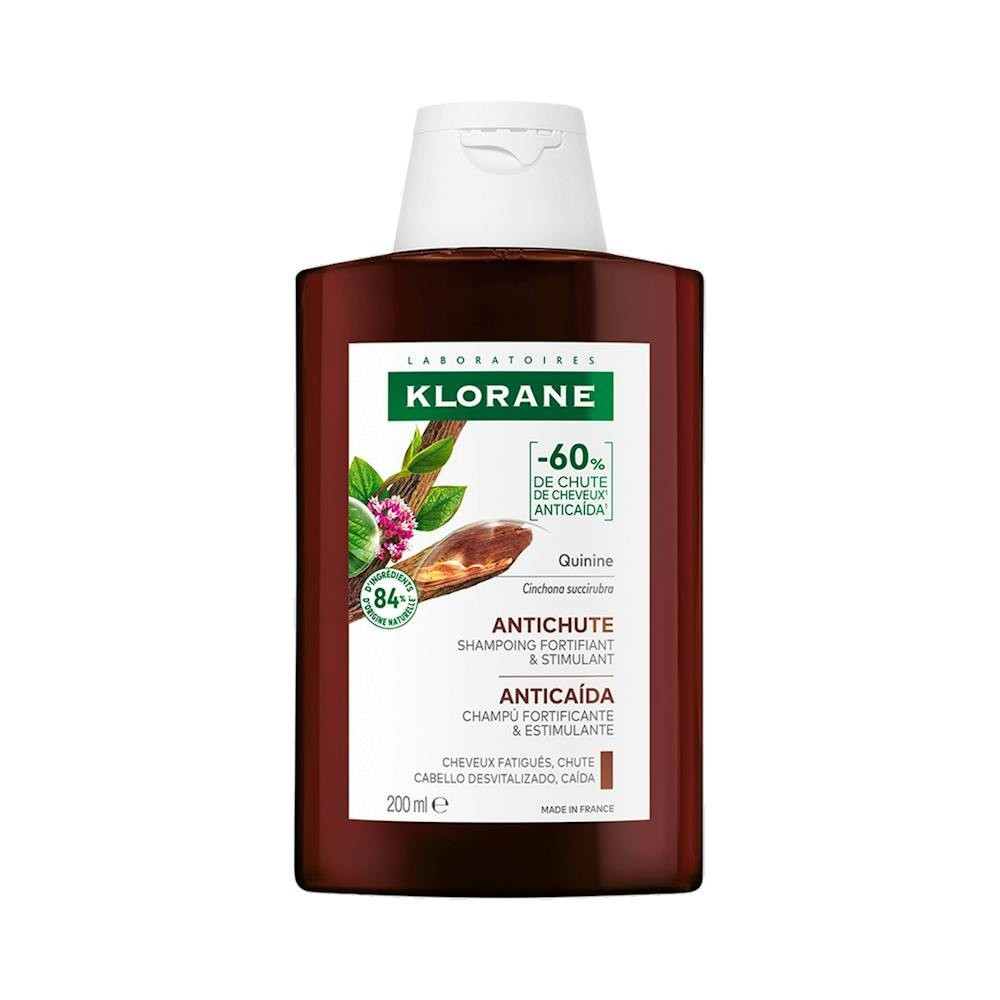 Klorane Champú a la Quinina Anticaída Fortificante & Estimulante 200ml