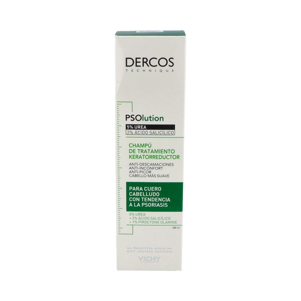 Vichy Dercos Technique PSOlution Champú Tratante Queratoreductor 200ml