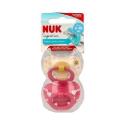 NUK Nukete chupete silicona T-2 2uds